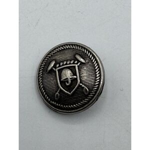 Polo Ralph Lauren Silver Button Replacement Helmet Logo 20mm Waist Coat Button